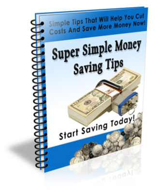 Product picture Super Simple Money Saving Tips